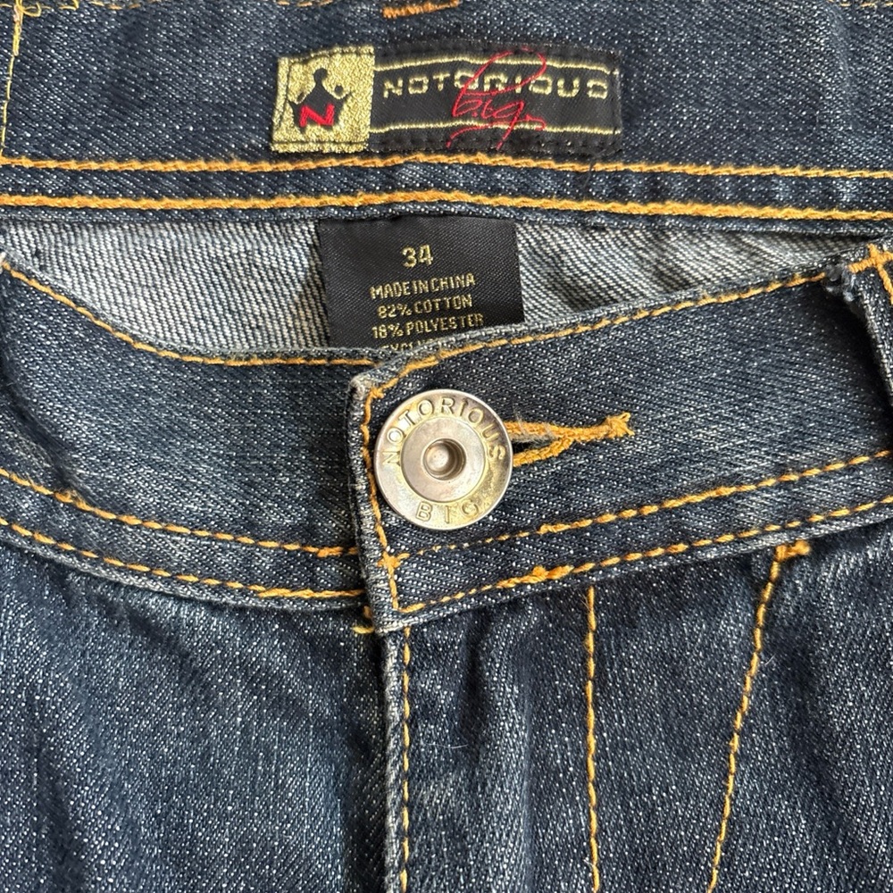 Denim Co. Men's Straight Leg Jeans in Deep Blue - Picture 3 of 7